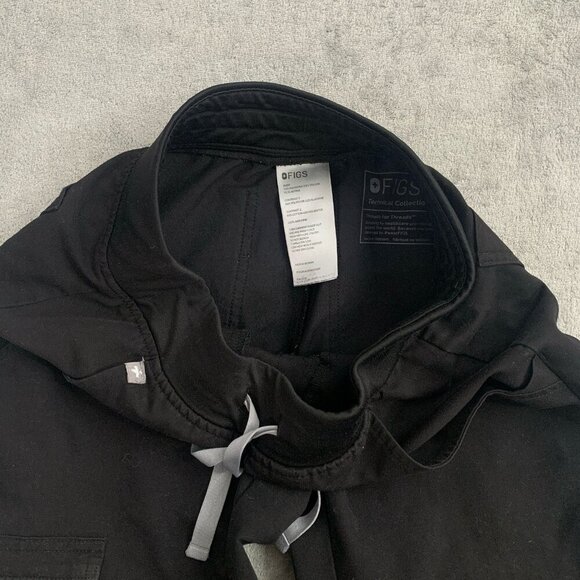 Figs Scrub Pants Womens XXS Zamora Jogger Nurse Workwear Black Medical RN - Picture 10 of 15